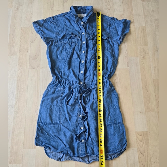 Thread And Supply Denim Dress Size Small - Picture 4 of 8